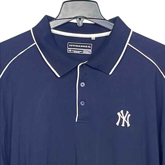 CUTTER & BUCK Men’s New York Yankees Navy Blue Polo Size XXXL - Picture 1 of 6